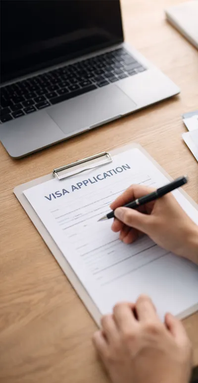 Preparing documents and plans for immigration